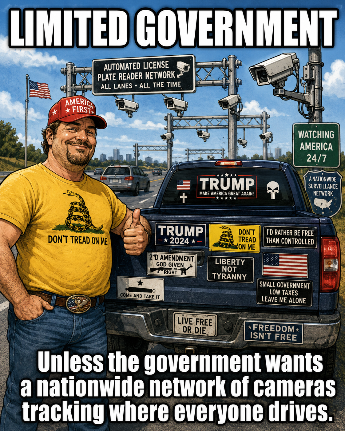Limited Government, Unlimited Surveillance