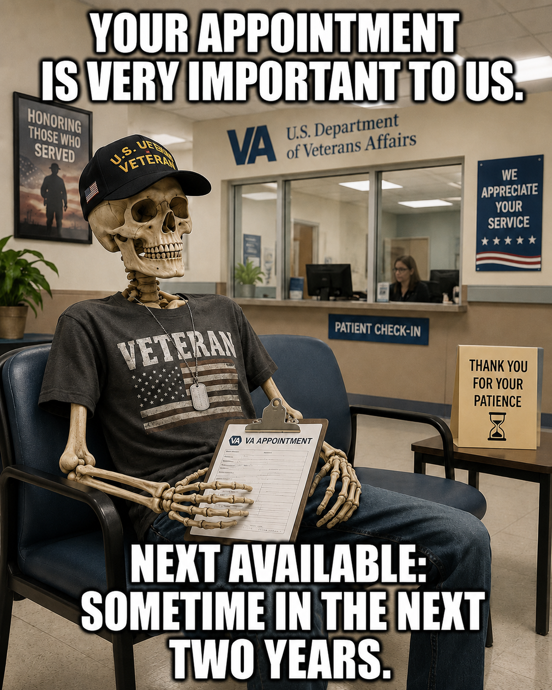 Your Appointment Is Very Important to Us
