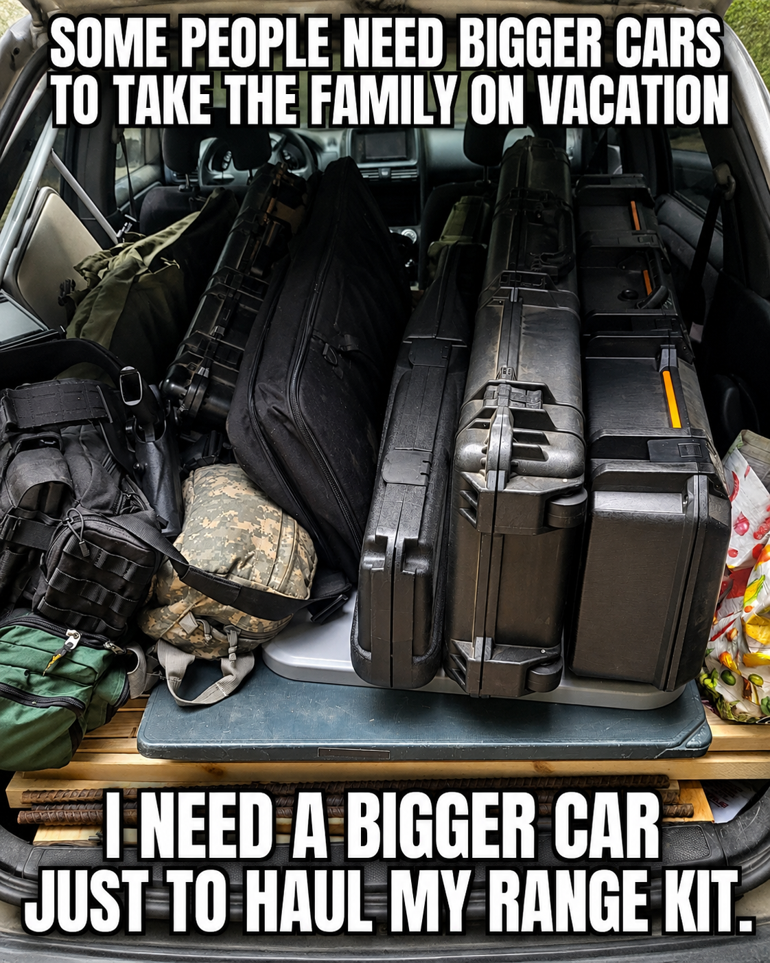 I May Need a Bigger Vehicle